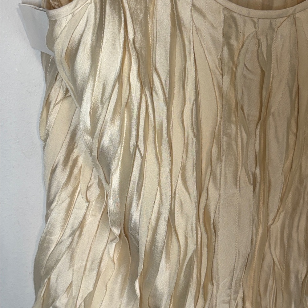 Vince Crushed Satin Bias Strip Tank - Picture 15 of 17